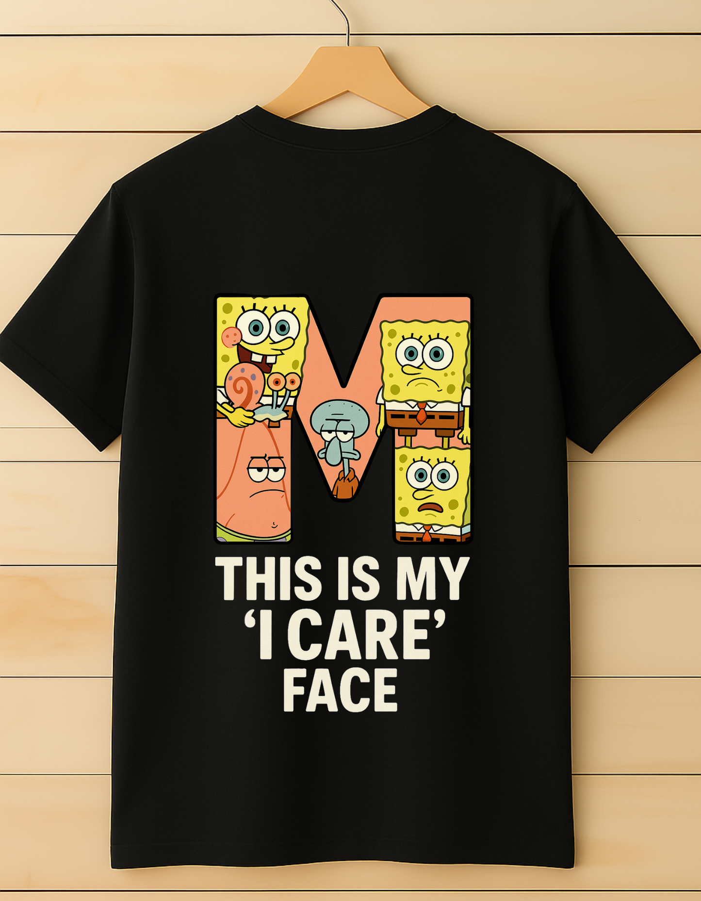 "This Is My 'I Care' Face" Classic Fit Unisex T-Shirt – Street Luxe Edition