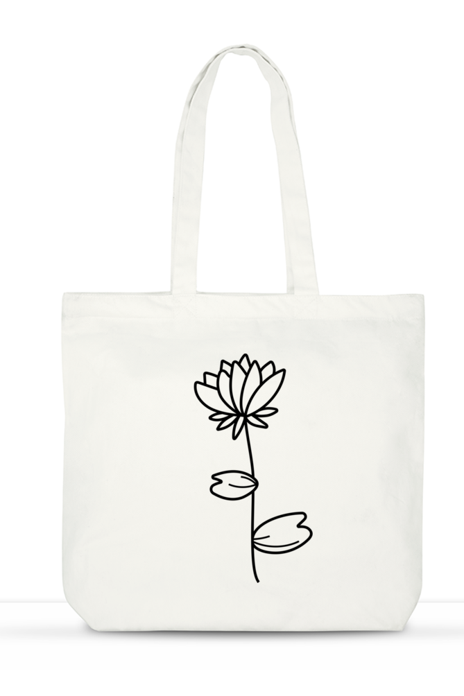 Large White Tote Bag