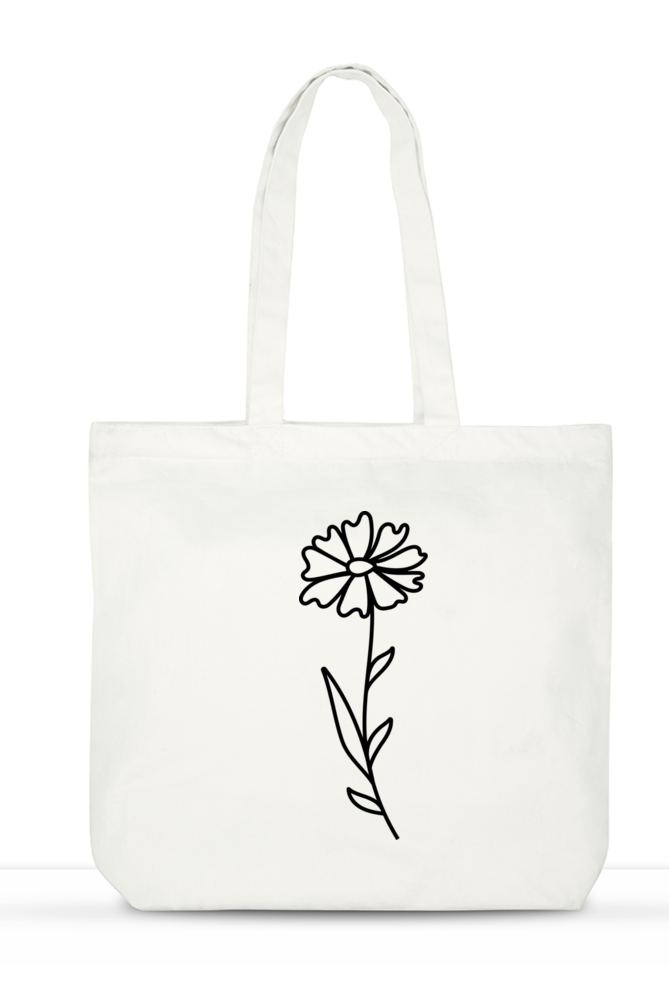 Large White Tote Bag