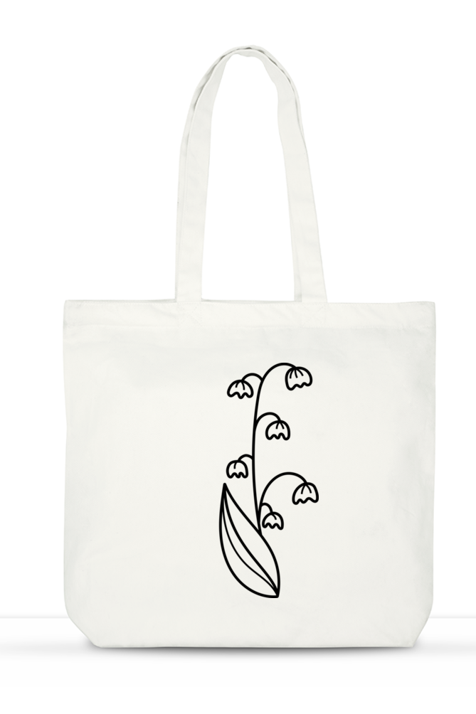 Large White Tote Bag