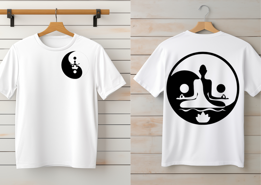 Ying Yang_Printed T-Shirt