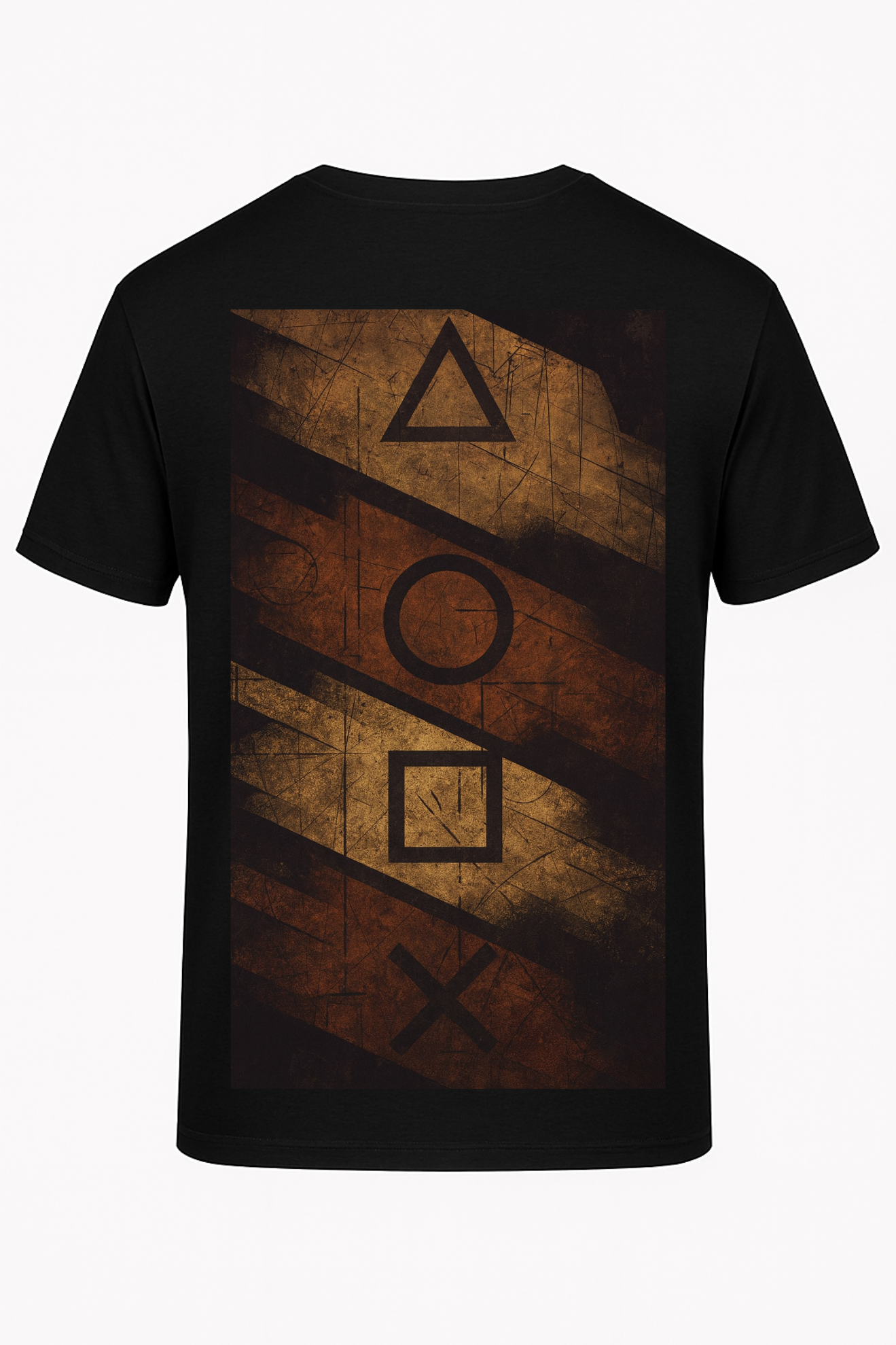“Order in Chaos” Classic Fit Streetwear T-Shirt for Men – Grunge Gamer-Core Edition