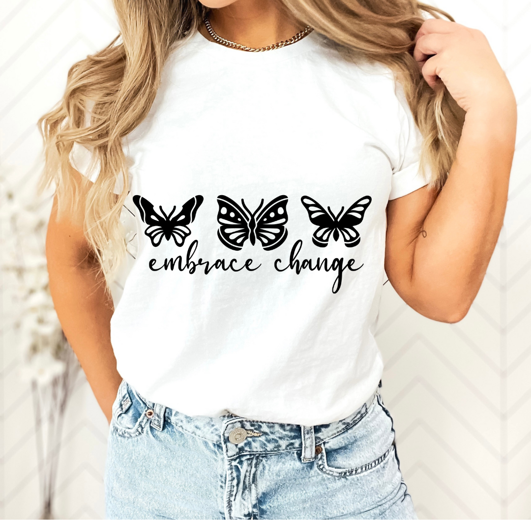 Inspiring Quotes Printed T-shirt