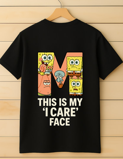 "This Is My 'I Care' Face" Classic Fit Unisex T-Shirt – Street Luxe Edition