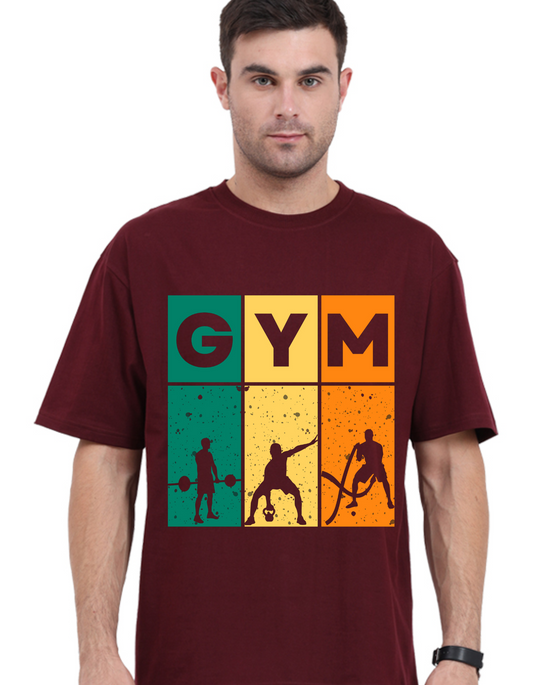 Men Oversize gym T-Shirt