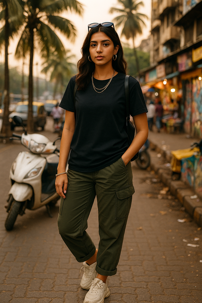 "Mumbai Retro Skyline Classic Fit Unisex T-Shirt – Gen Z Streetwear Vibes"