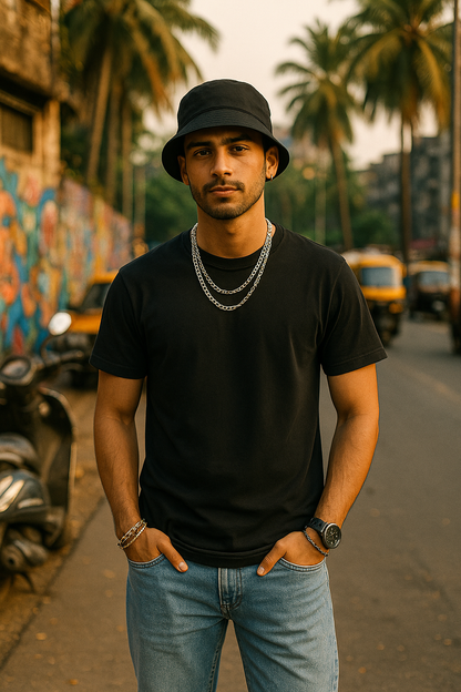 "Mumbai Retro Skyline Classic Fit Unisex T-Shirt – Gen Z Streetwear Vibes"