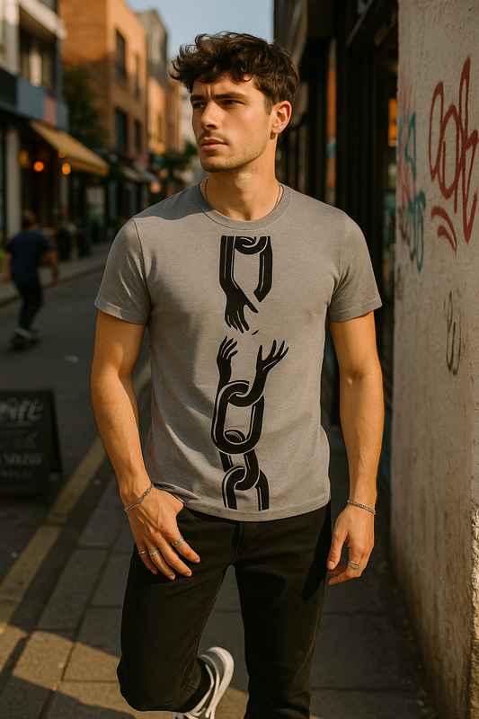 “Break Free” Classic Fit Men’s T-Shirt – Streetwear Edition