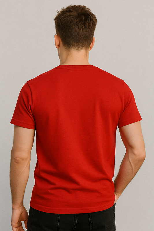 "Rise Up Arrow Graphic Red T-Shirt – Streetwear Essential"